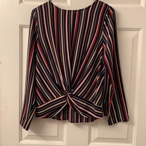 Striped blouse size small!